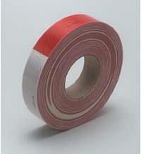 3" x 50 Yards 3M Red & White Reflective Tape