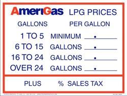 Amerigas LPG Pricing 