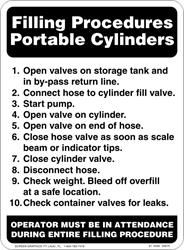 Filling Procedures for Portable Cylinders 