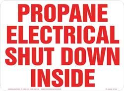 Propane Electrical Shut Down Inside