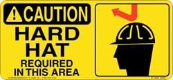 Caution Hard Hats Required in This Area 