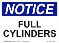 Notice Full Cylinders 