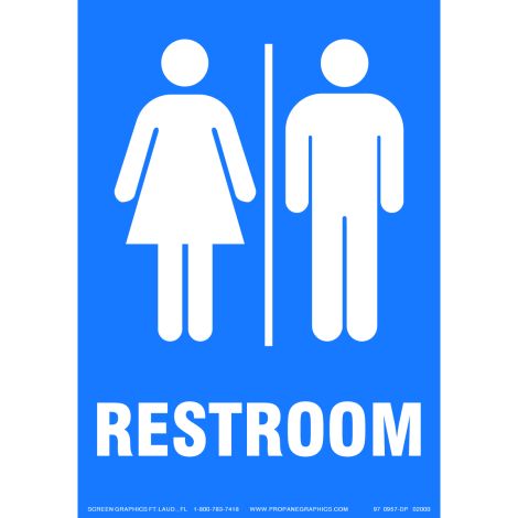 Unisex Restroom Symbol