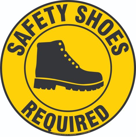 Safety Shoes Required Floor 