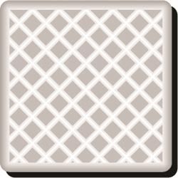 White Reflective Squares, 8 Per Set