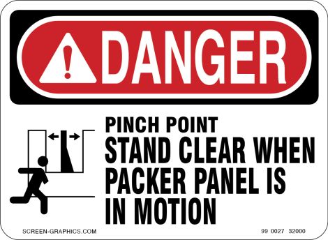 Danger Pinch Point 