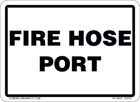 Fire Hose Port
