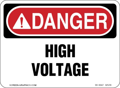 Danger High Voltage 