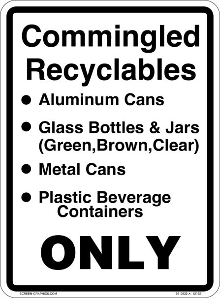 Comingled Recyclables 