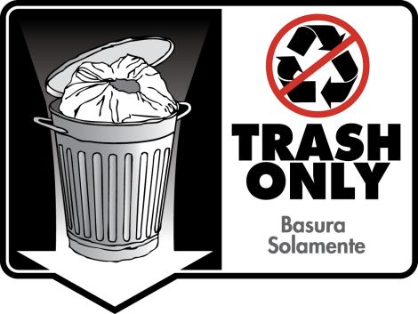 Trash Only (English & Spanish) 