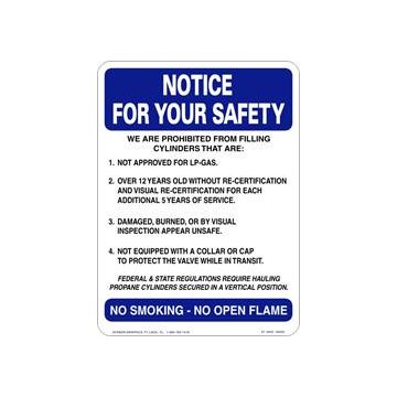 Cylinder Filling Restriction Notice 