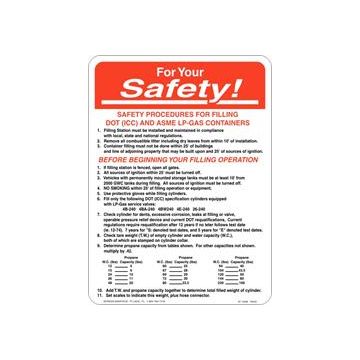 Safety Procedures for Filling USDOT & ASME LP Gas Containers