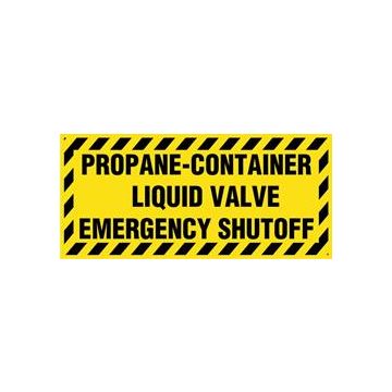 Propane Container Liquid Valve Emergency Shutoff 