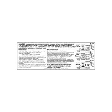 NFPA 58 Warning 