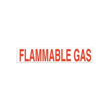 Flammable Gas 3" Letters