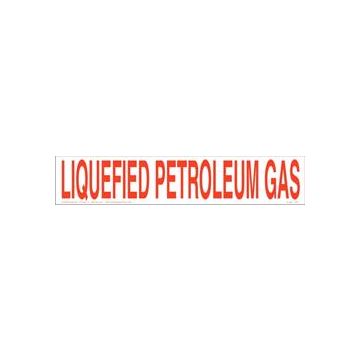 Liquified Petroleum Gas 3" Letters