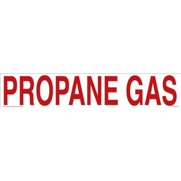 Propane Gas 4" Letters