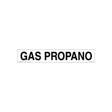Propane Gas 3" Letters (Spanish)