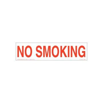 No Smoking 2" Letters