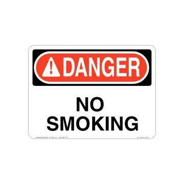 Danger No Smoking 