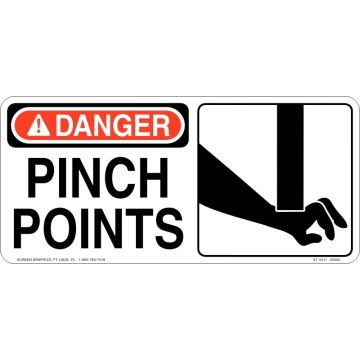 Danger Pinch Points 