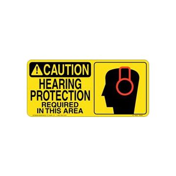 Caution Hearing Protection Required 