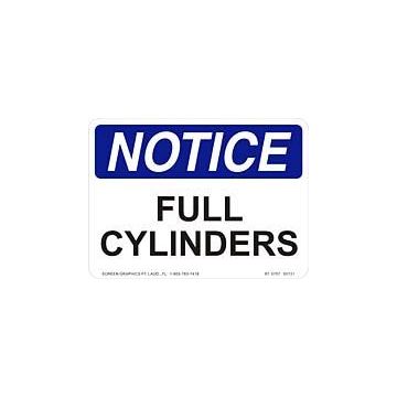 Notice Full Cylinders 
