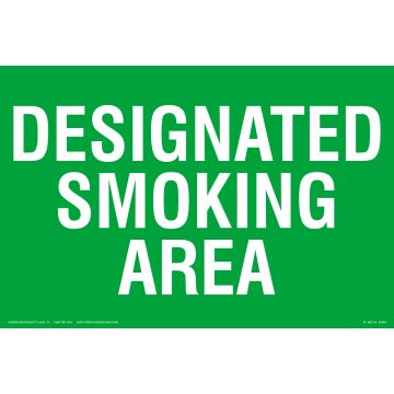 Desingated Smoking Area 
