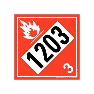 UN1203 USDOT Gasoline 