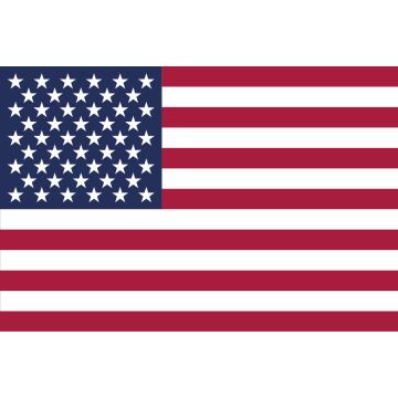 American Flag, Stripes on Right 