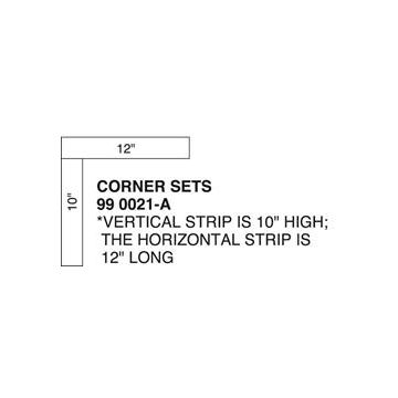 Rear Conspicuity Reflective Truck Set