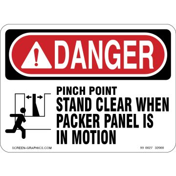 Danger Pinch Point 