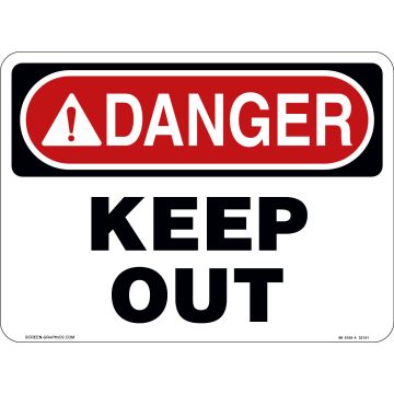 Danger Keep Out 