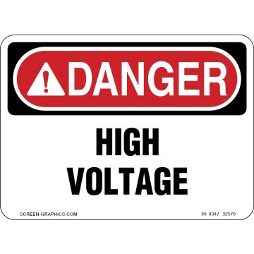 Danger High Voltage 