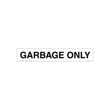 Recycling Snipe Garbage Only 